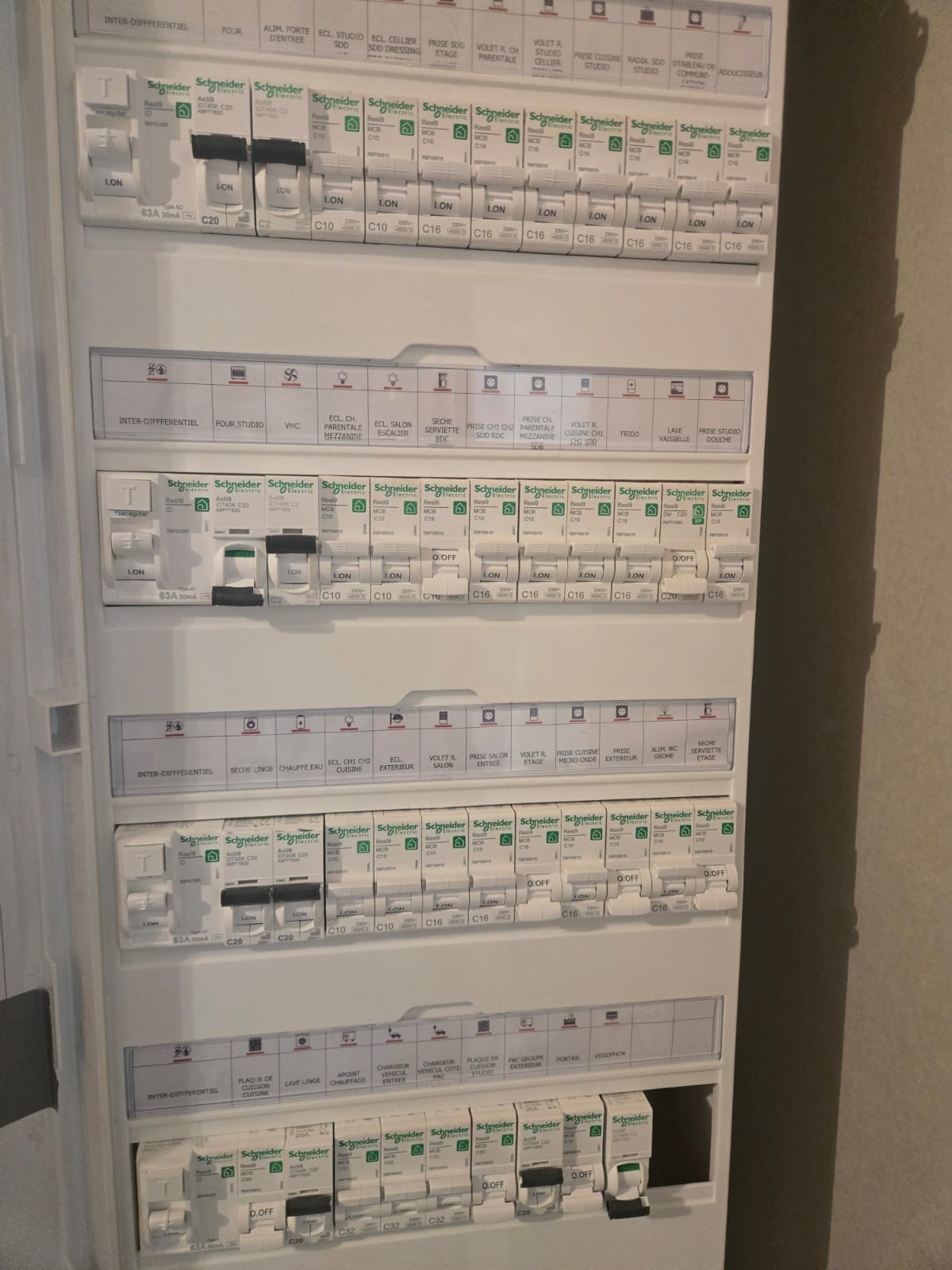 Électricité — chantier réalisé par SBB en Beauce